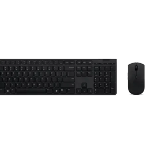 Combo de lenovo teclado y mouse recargable inalámbrico profesional Lenovo: español de LA